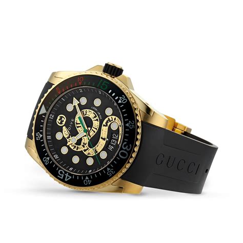 gucci mens divers watch|Gucci dive men's watch.